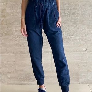 Navy sweatpants